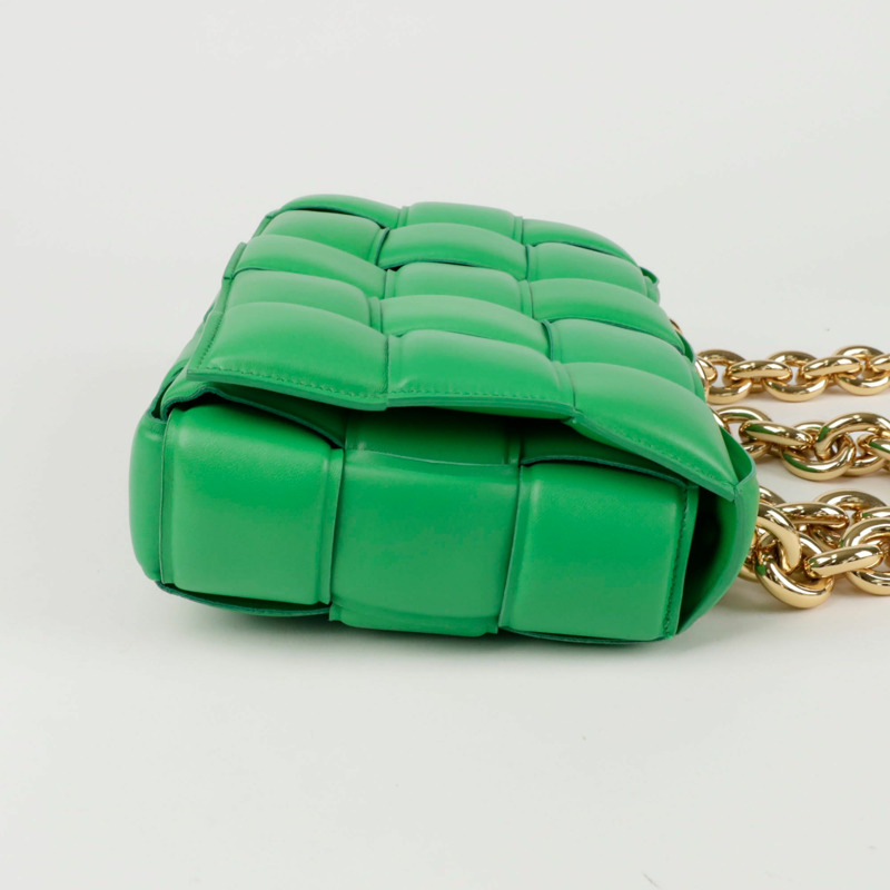 【包稅】BOTTEGA VENETA 鏈條卡附肩斜背包 631421-5