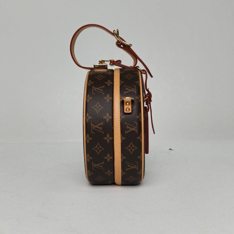 LOUIS VUITTON PETITEBOITECHAPEAU硬圓餅中號17.5老花PVC2017肩背包-3