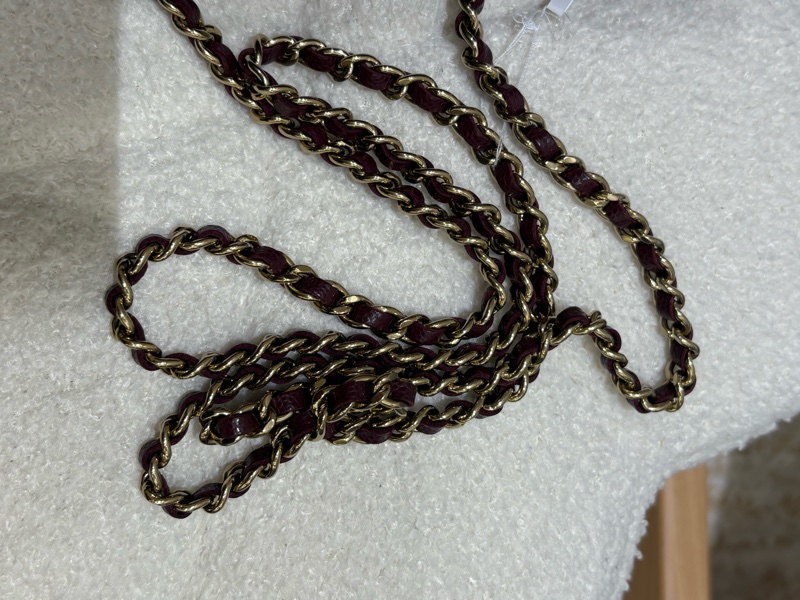 Chanel WOC 酒紅色 二手 like new❤️‍🔥-9