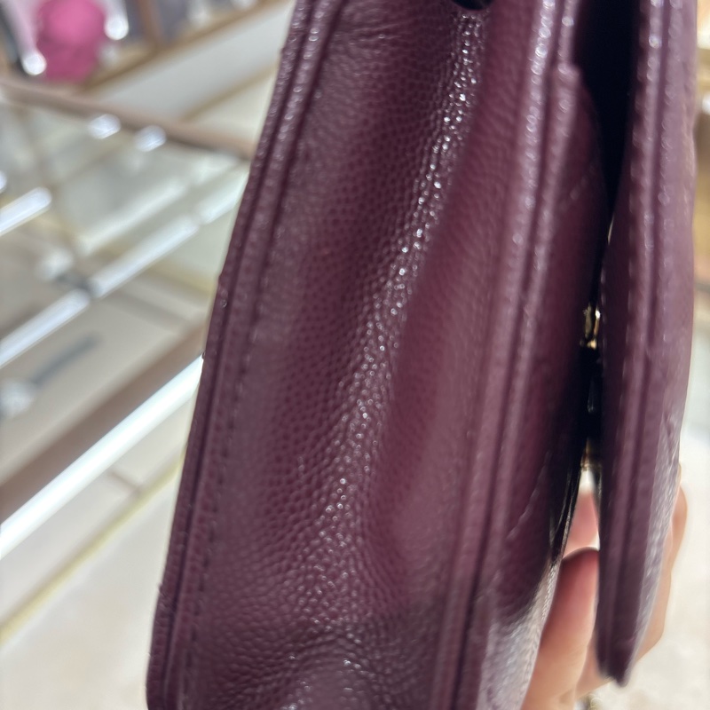 Chanel WOC 酒紅色 二手 like new❤️‍🔥-19