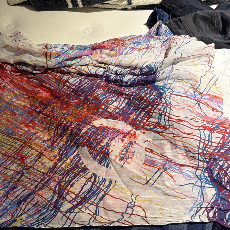 Chanel 大絲巾圍巾-0