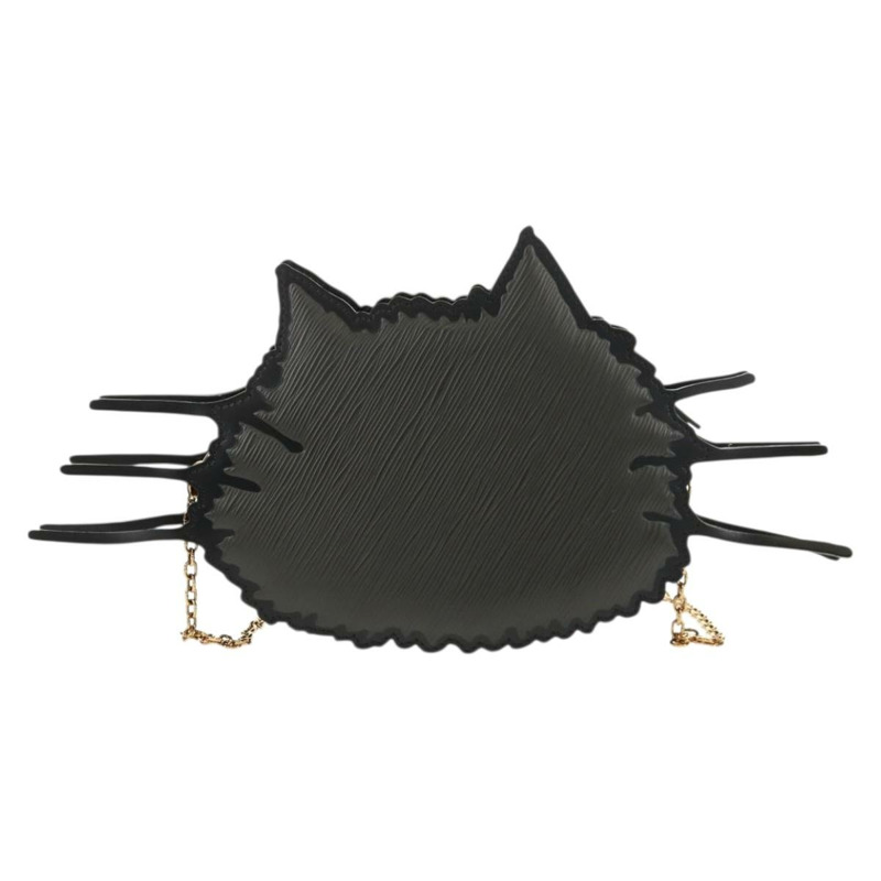 【日本直送】路易威登 Epi 貓臉手拿包 灰色 LV 正品 142442M-1