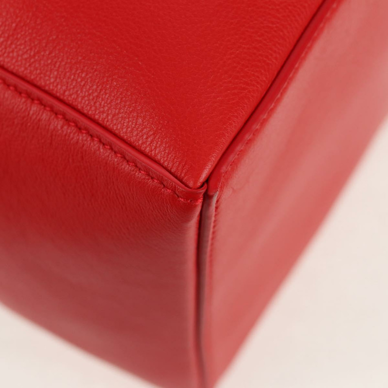 【日本直送】BALENCIAGA 4X4 手提包 皮革 兩用 紅色 銀色 748197 正品 140502M-12