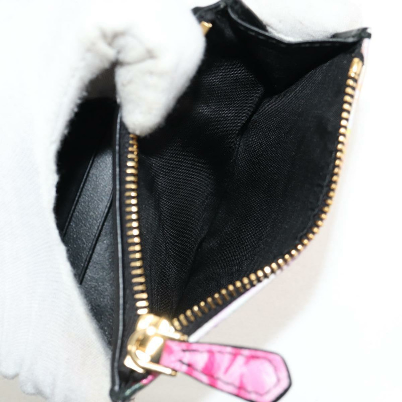 【日本直送】PRADA 粉紅真皮雙折皮夾 正品 136570V-18