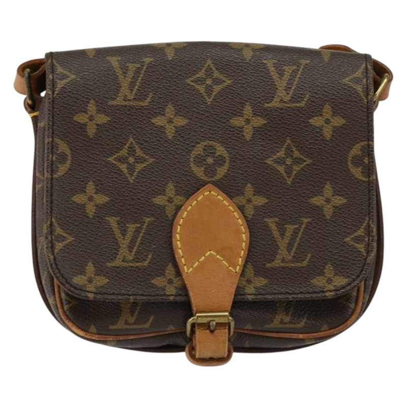 【日本直送】路易威登 Monogram Cartouchiere PM 單肩包 M51254 LV Auth 130814-12