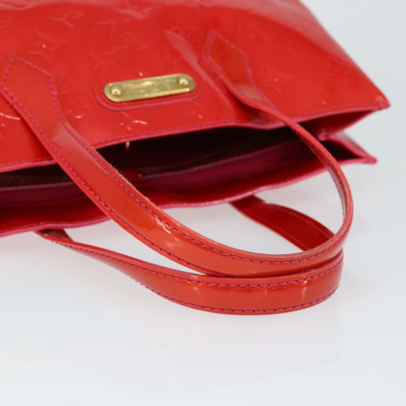 【日本直送】路易威登 Monogram Vernis Wilshire Boulevard 手袋 Rose Pop M93643 正品 149144-6