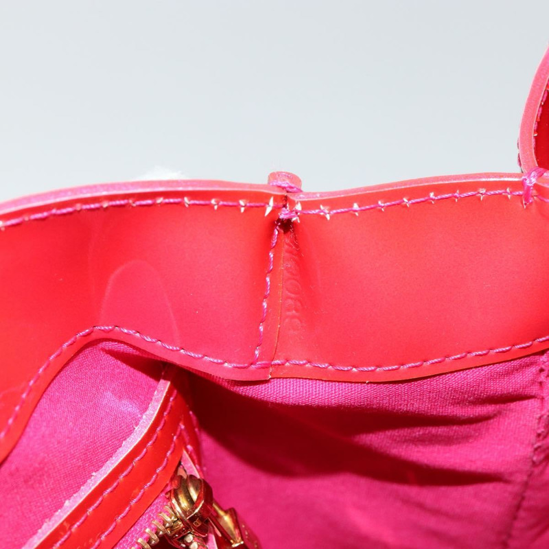 【日本直送】路易威登 Monogram Vernis Wilshire Boulevard 手袋 Rose Pop M93643 正品 149144-10