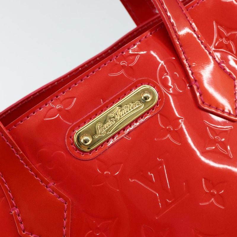 【日本直送】路易威登 Monogram Vernis Wilshire Boulevard 手袋 Rose Pop M93643 正品 149144-16