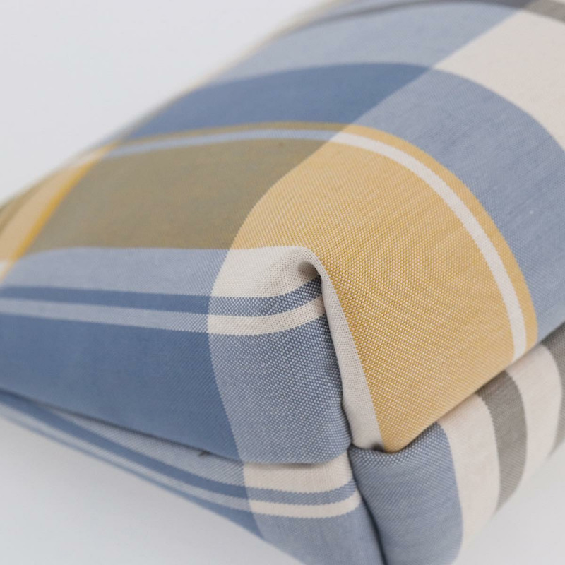 【日本直送】BURBERRY Nova 格紋帆布手拿包 淺藍色 Auth am9536V-10