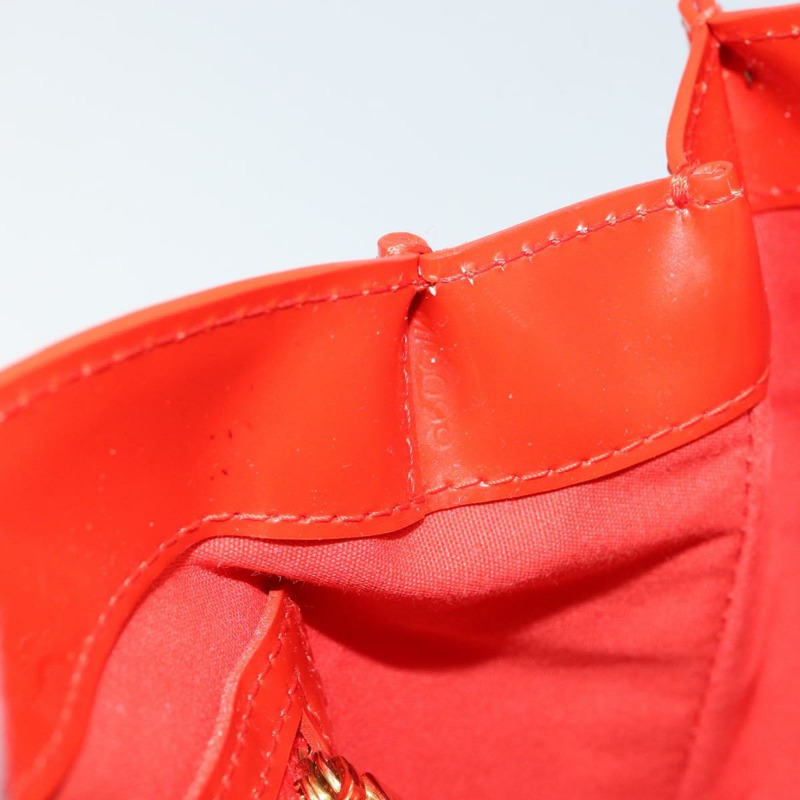 【日本直送】路易威登 Vernis Bluebird Wilshire PM 手袋 橙色日落色 M93644 正品 149996-11