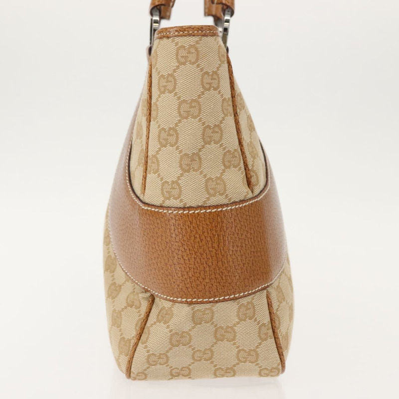 【日本直送】GUCCI GG帆布托特包 米色 銀色 113011 正品 148839V-4