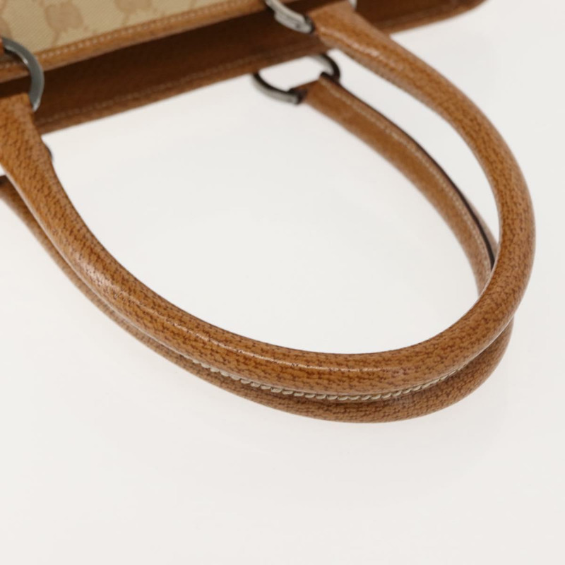 【日本直送】GUCCI GG帆布托特包 米色 銀色 113011 正品 148839V-6