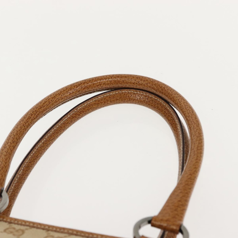 【日本直送】GUCCI GG帆布托特包 米色 銀色 113011 正品 148839V-7