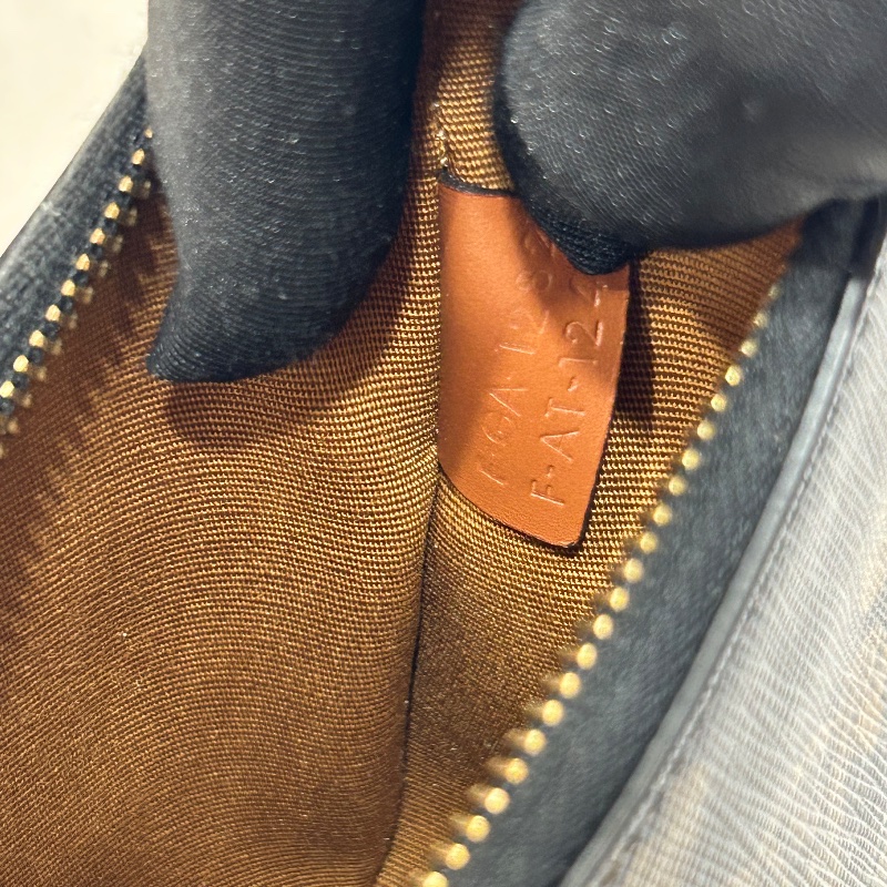 Celine Ava 棕色凱旋門老花帆布棕褐色 小牛皮 提把手 提肩背包 2022年-20