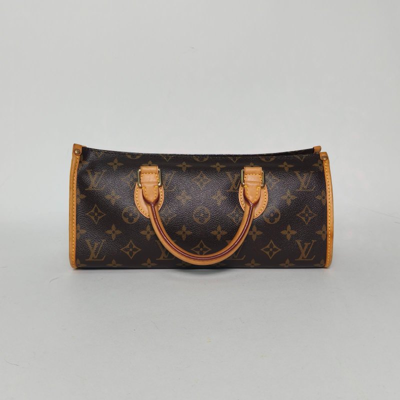 LOUIS VUITTON 中古三角金球手提包老花PVC2005肩背包-0