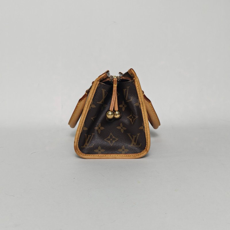 LOUIS VUITTON 中古三角金球手提包老花PVC2005肩背包-1