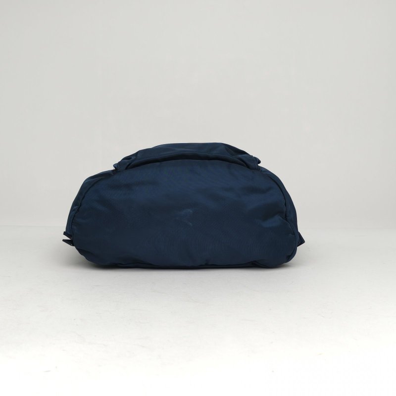 PRADA 藍色尼龍prada降落傘雙肩肩背包-4