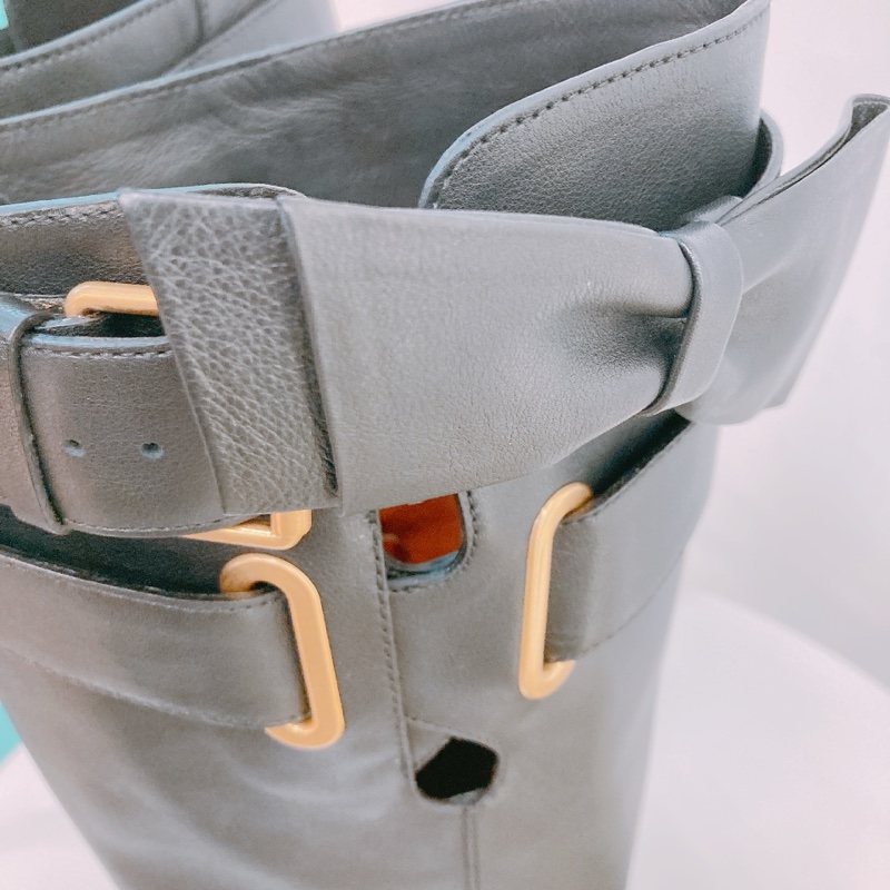 MS0371 VALENTINO 范倫鐵諾蝴蝶結長靴子BOW EMBELLISHED KNEE HIGH BOOTS SIZE 36-5