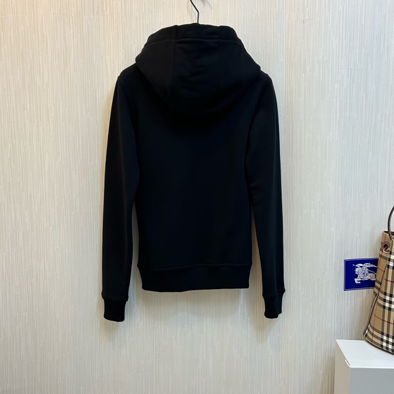 BURBERRY英國黑色連帽衛衣XXS-2
