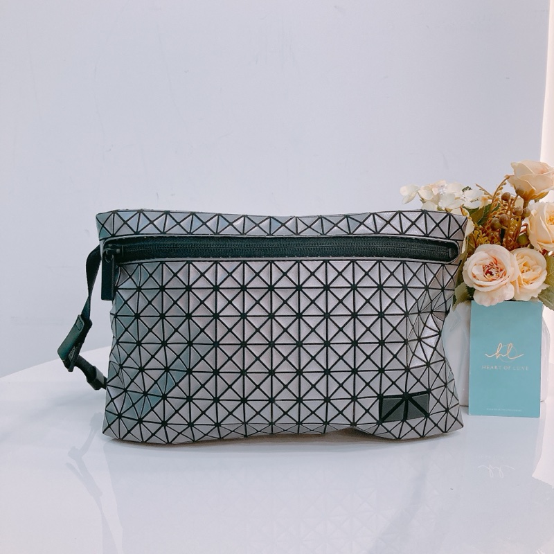 MS0373 BAO BAO ISSEY MIYAKE 經典格仔紋肩帶包包SHOULDER BAG PVC-0