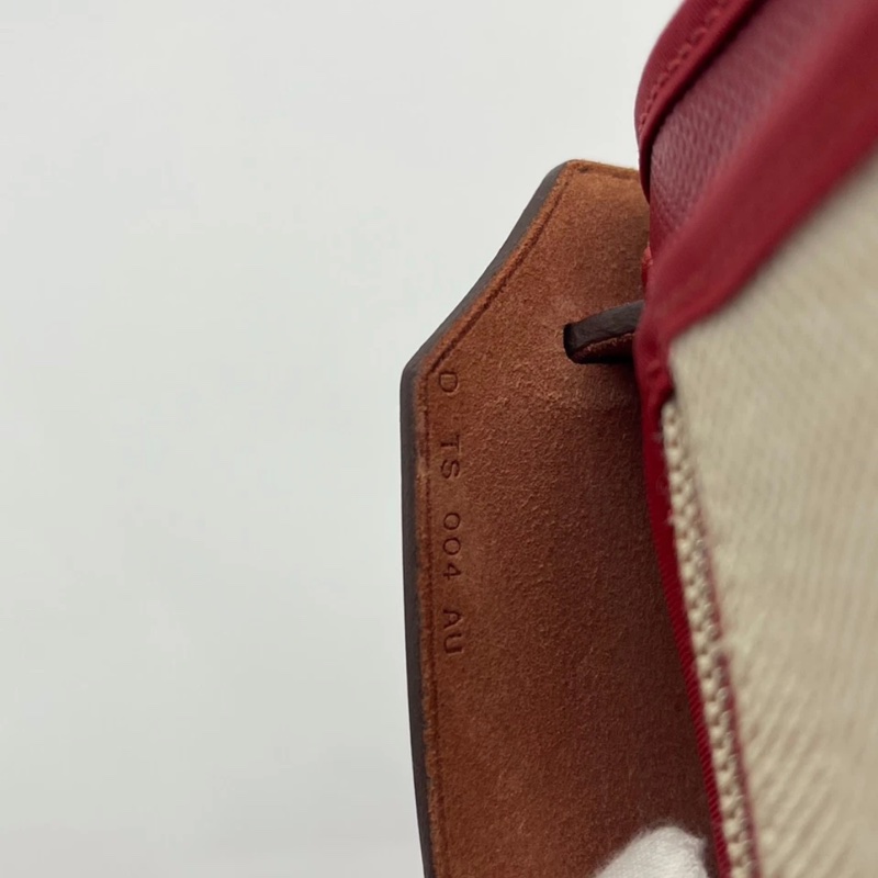 愛馬仕Herbag 31 拉鍊帆布銀扣 手提單肩包 D刻-6