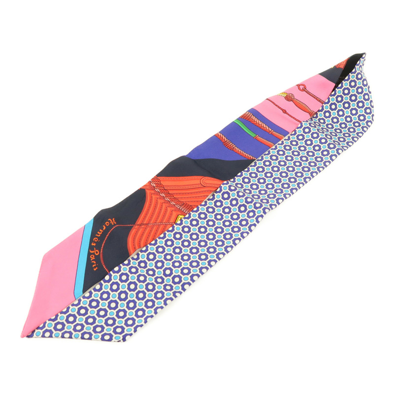 HERMES 絲質Twilly絲巾-2