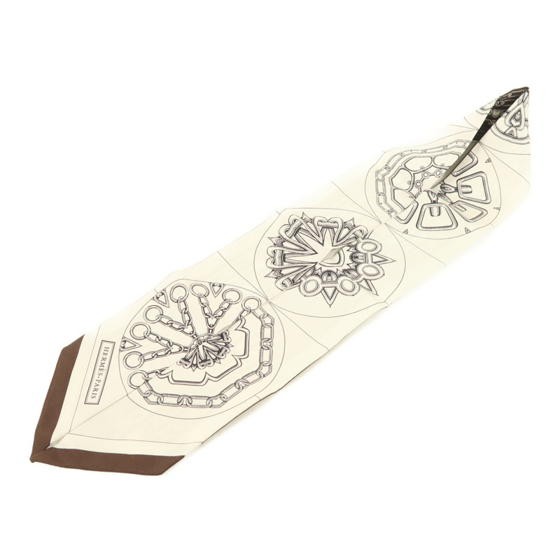 HERMES 絲質Twilly絲巾-2