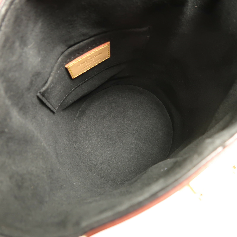 LOUIS VUITTON Monogram Duffle金扣手挽肩背兩用袋棕色-4