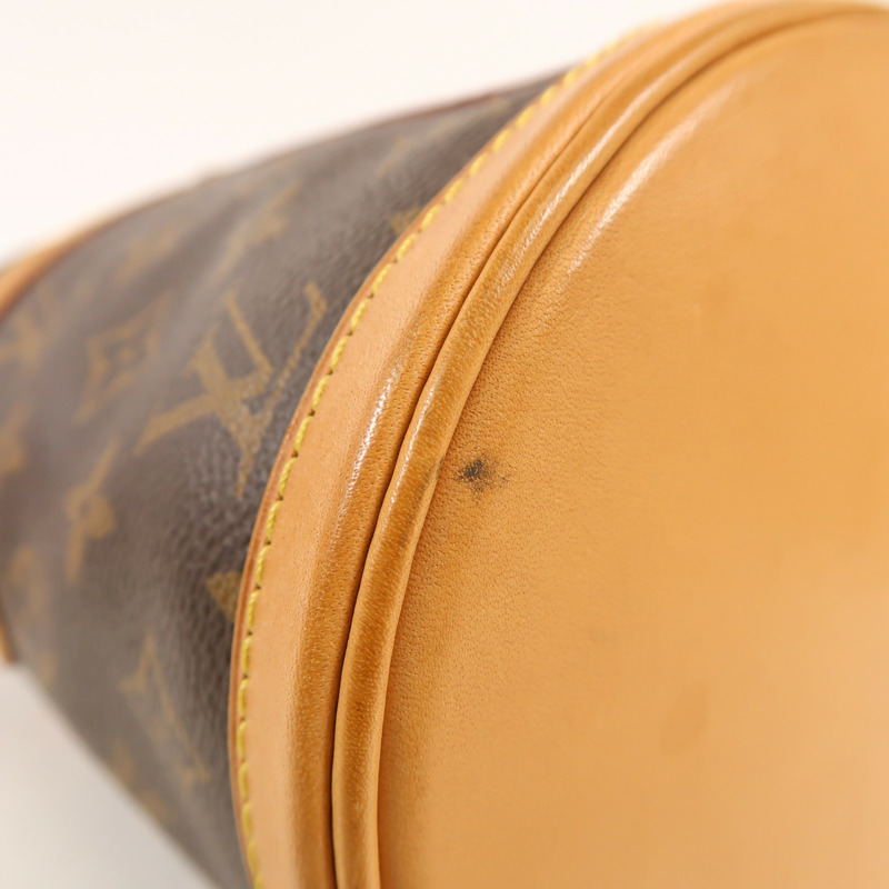 LOUIS VUITTON Monogram Duffle金扣手挽肩背兩用袋棕色-11