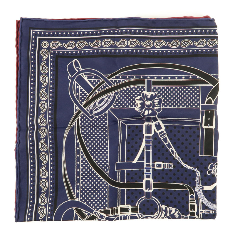 HERMES 絲質Scarf絲巾-1