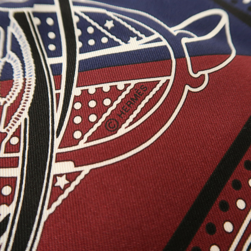 HERMES 絲質Scarf絲巾-6