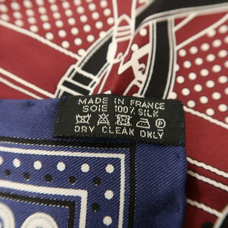 HERMES 絲質Scarf絲巾-7