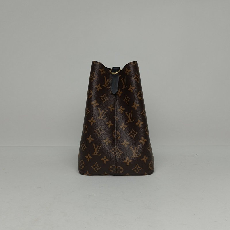 LOUIS VUITTON NÉONOÉ水桶包中號26黑色內裏老花PVC金扣2021肩背包-1