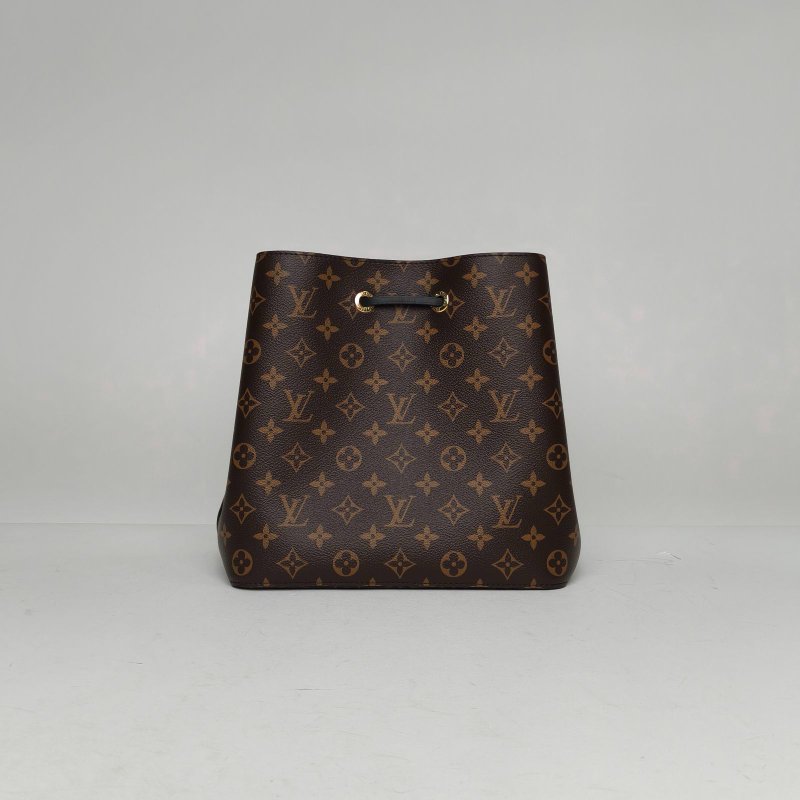 LOUIS VUITTON NÉONOÉ水桶包中號26黑色內裏老花PVC金扣2021肩背包-2