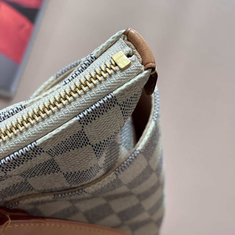 ::LOUIS VUITTON:: N41280 白色棋盤格 Damier Azur Totally PM 側背包-15