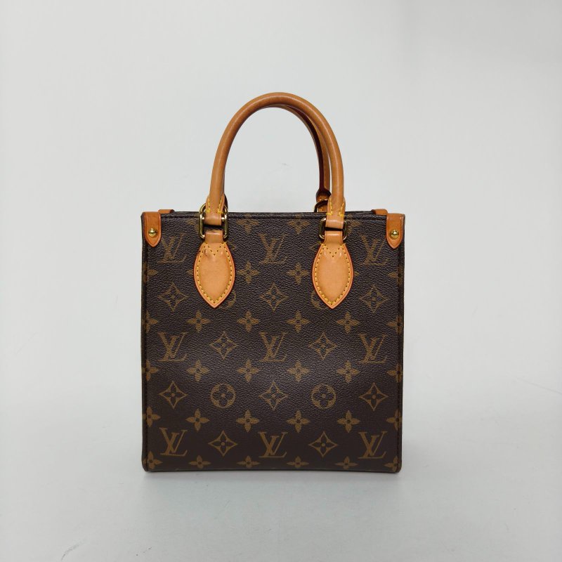 LOUIS VUITTON SACPLAT琴譜包BB21.5老花PVC晶片肩背包-0