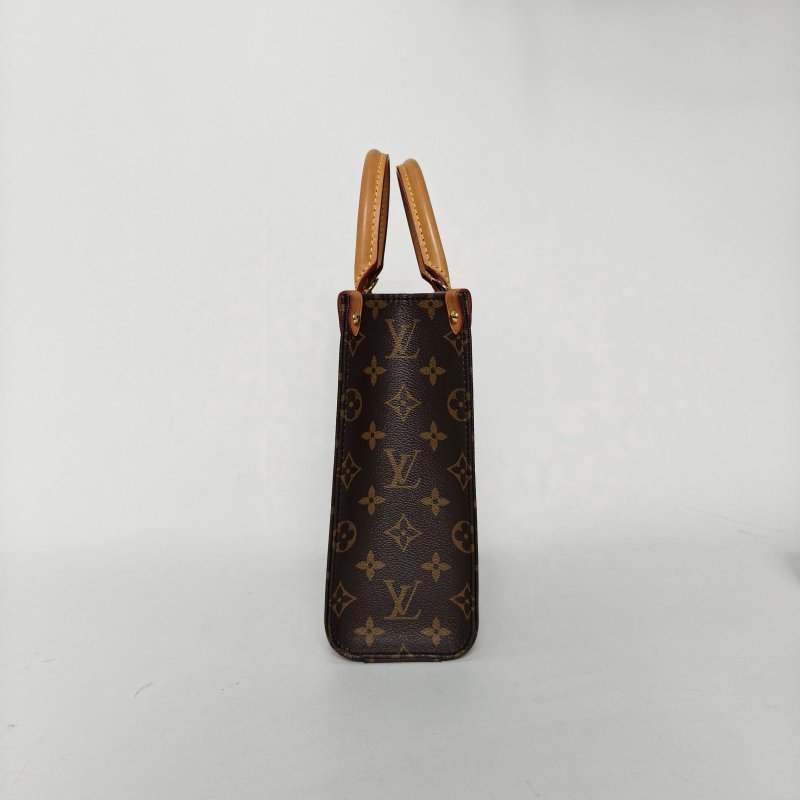 LOUIS VUITTON SACPLAT琴譜包BB21.5老花PVC晶片肩背包-1