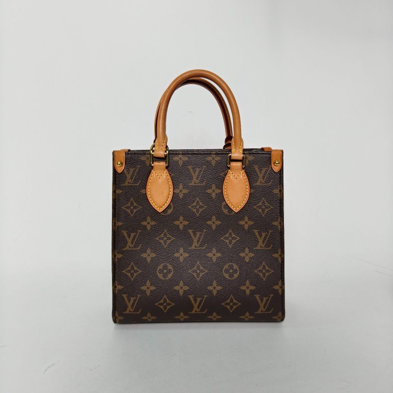 LOUIS VUITTON SACPLAT琴譜包BB21.5老花PVC晶片肩背包-2
