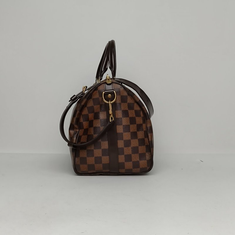 LOUIS VUITTON Sp30配肩帶棕色棋盤格PVC2014肩背包-3