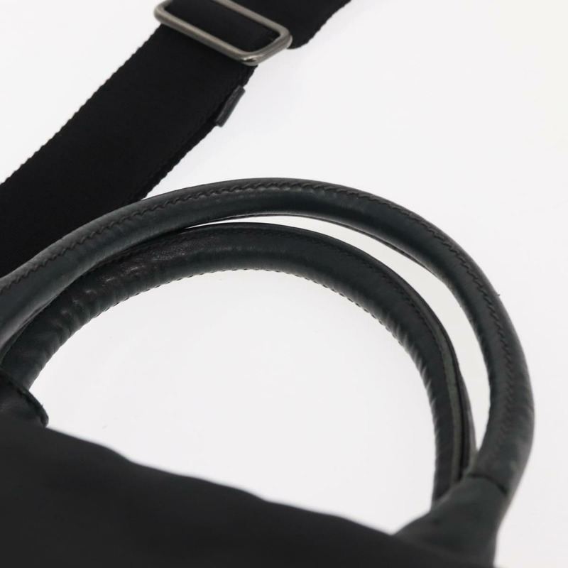 【日本直送】PRADA 尼龍雙肩手提包 黑色 灰色 正品 ep11418-13