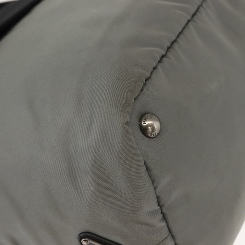 【日本直送】PRADA 尼龍雙肩手提包 黑色 灰色 正品 ep11418-15