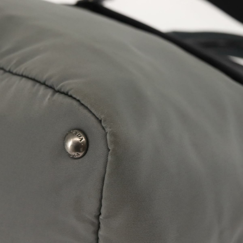 【日本直送】PRADA 尼龍雙肩手提包 黑色 灰色 正品 ep11418-16