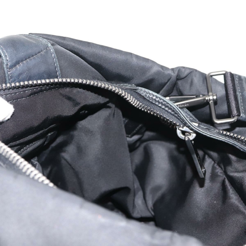 【日本直送】PRADA 尼龍雙肩手提包 黑色 灰色 正品 ep11418-23