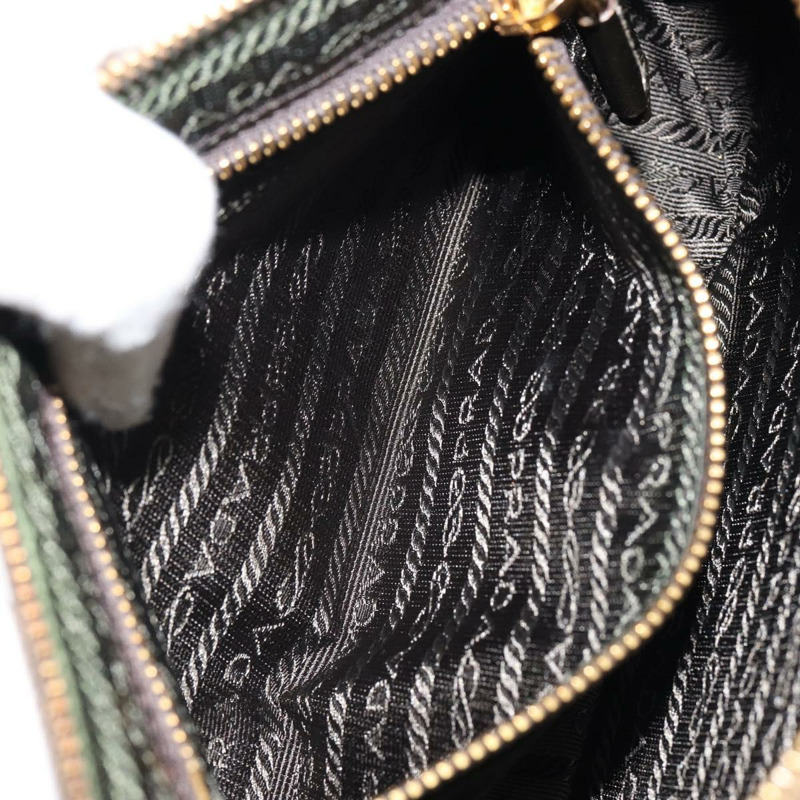 【日本直送】PRADA 單肩包 Safiano 皮革 金色 Auth 149196-21