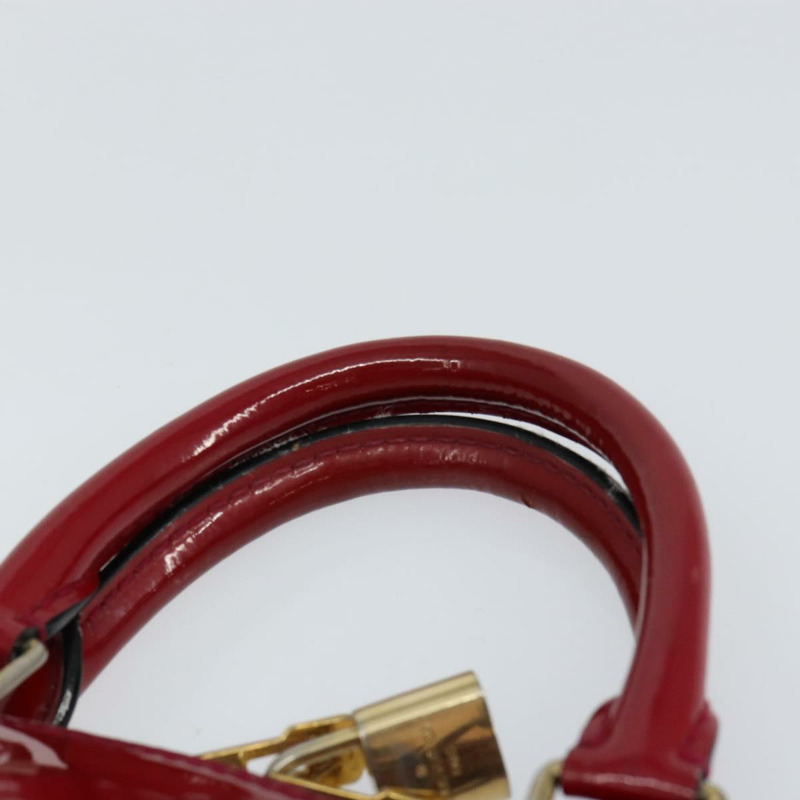 【日本直送】路易威登 Monogram Vernis Alma 小號手包 Rose Andian M91770 LV 正品 149102-7