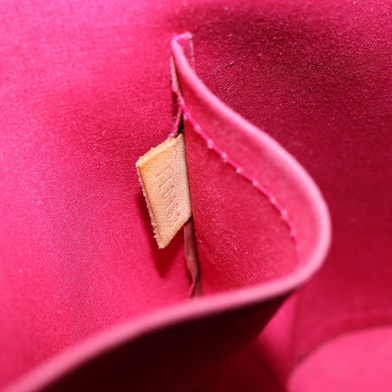 【日本直送】路易威登 Monogram Vernis Alma 小號手包 Rose Andian M91770 LV 正品 149102-11
