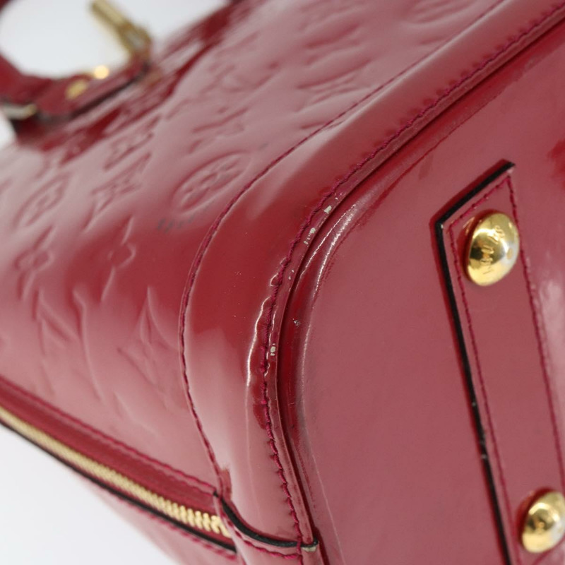 【日本直送】路易威登 Monogram Vernis Alma 小號手包 Rose Andian M91770 LV 正品 149102-14