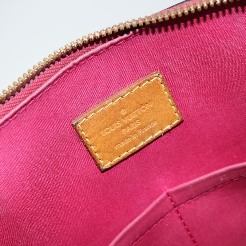 【日本直送】路易威登 Monogram Vernis Alma 小號手包 Rose Andian M91770 LV 正品 149102-19