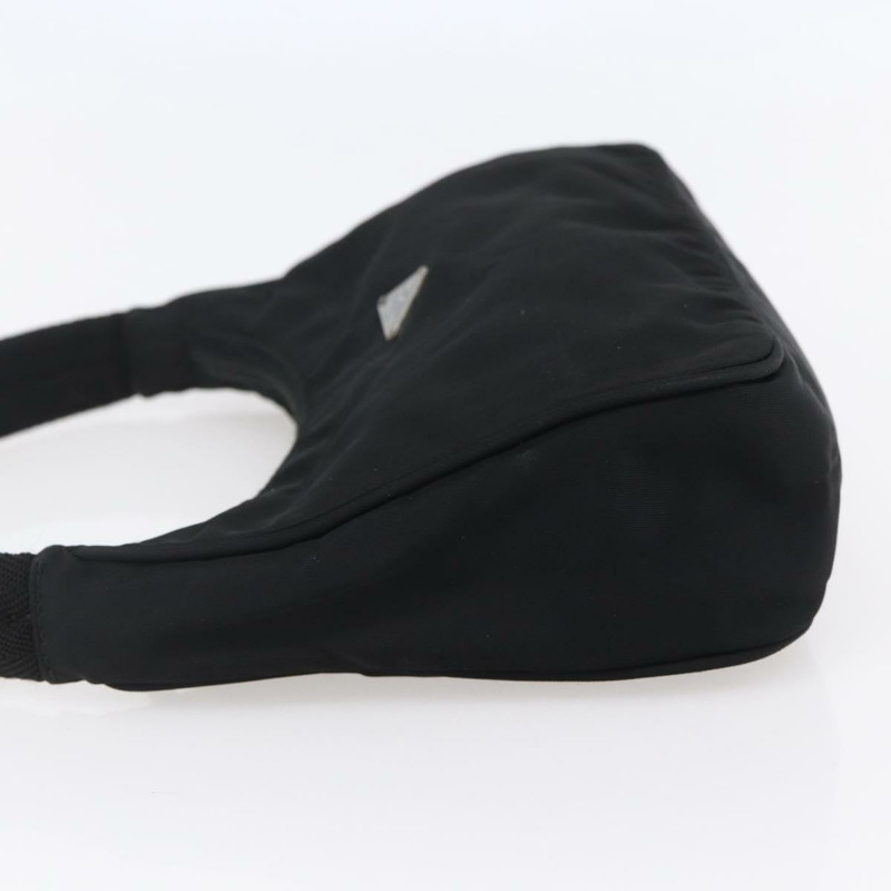 【日本直送】PRADA 尼龍手提包 黑色 銀色 正品 150135-2