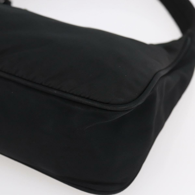 【日本直送】PRADA 尼龍手提包 黑色 銀色 正品 150135-8